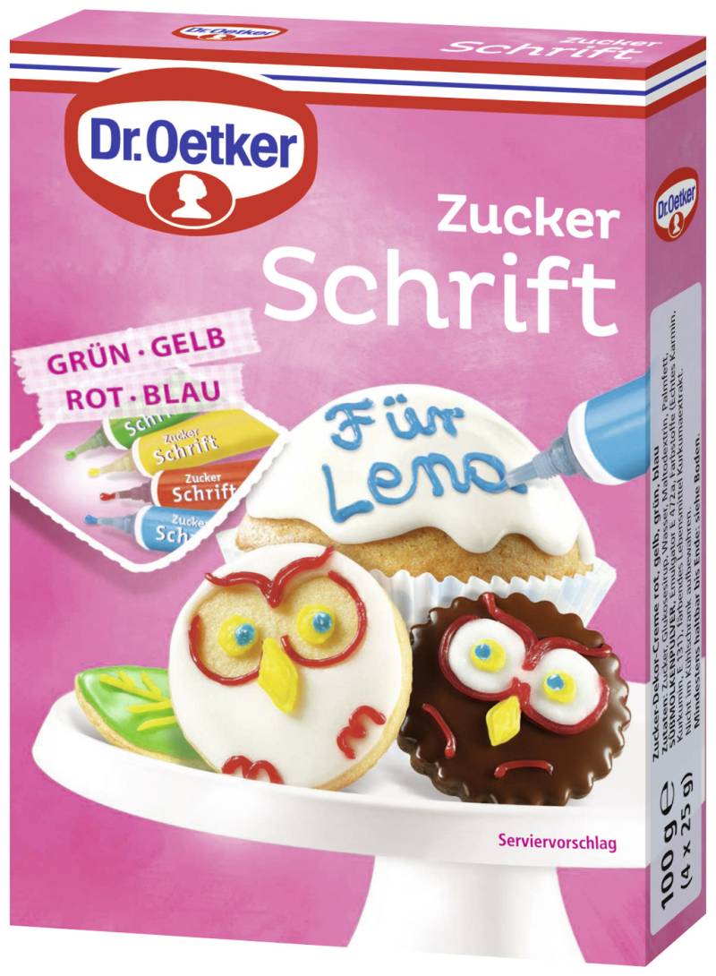 Dr.Oetker Zuckerschrift 100G