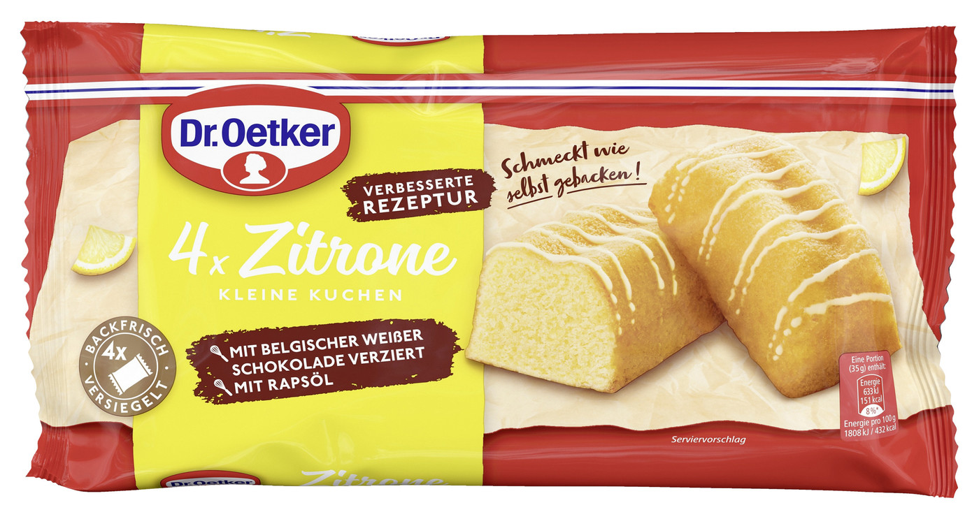 Dr.Oetker kleine Zitronenkuchen 140G