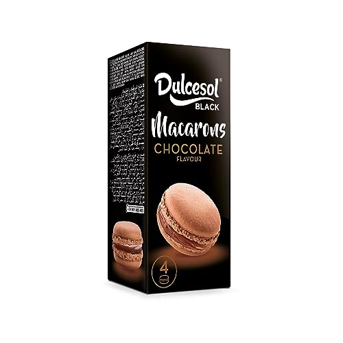 Dulcesol - Schokolade macarons (Packung mit 8) von Dulcesol