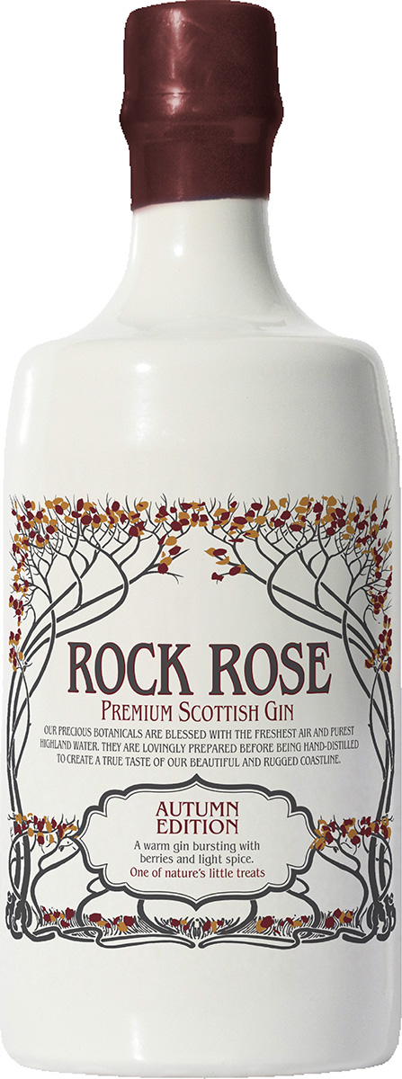 Dunnet Bay Distillery Rock Rose Gin Autumn Season Edition