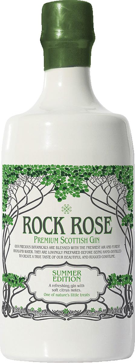 Dunnet Bay Distillery Rock Rose Gin Summer Season Edition