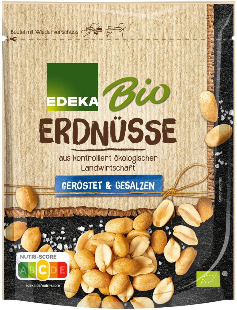 EDEKA Bio Erdnüsse geröstet & gesalzen 150G