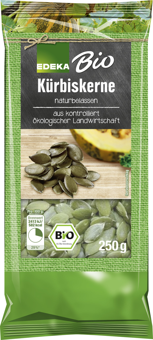 EDEKA Bio Kürbiskerne 250G