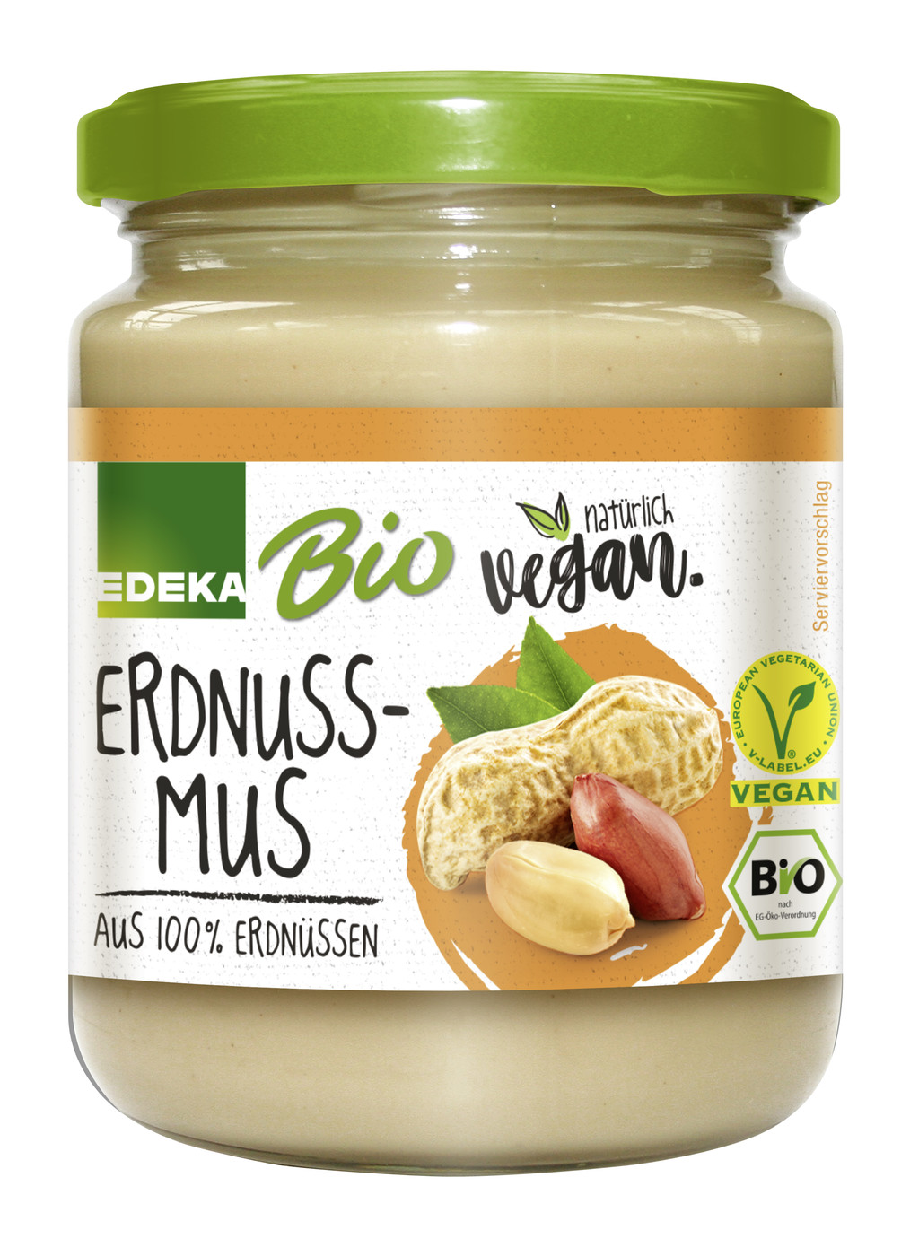 EDEKA Bio My Veggie Erdnussmus 250G