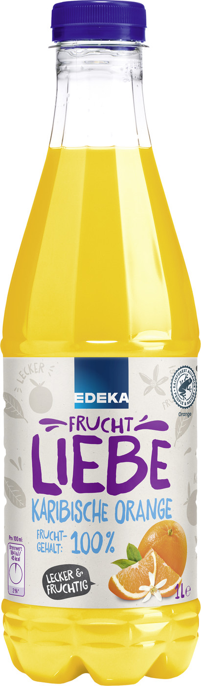 EDEKA Fruchtliebe Karibische Orange 1l