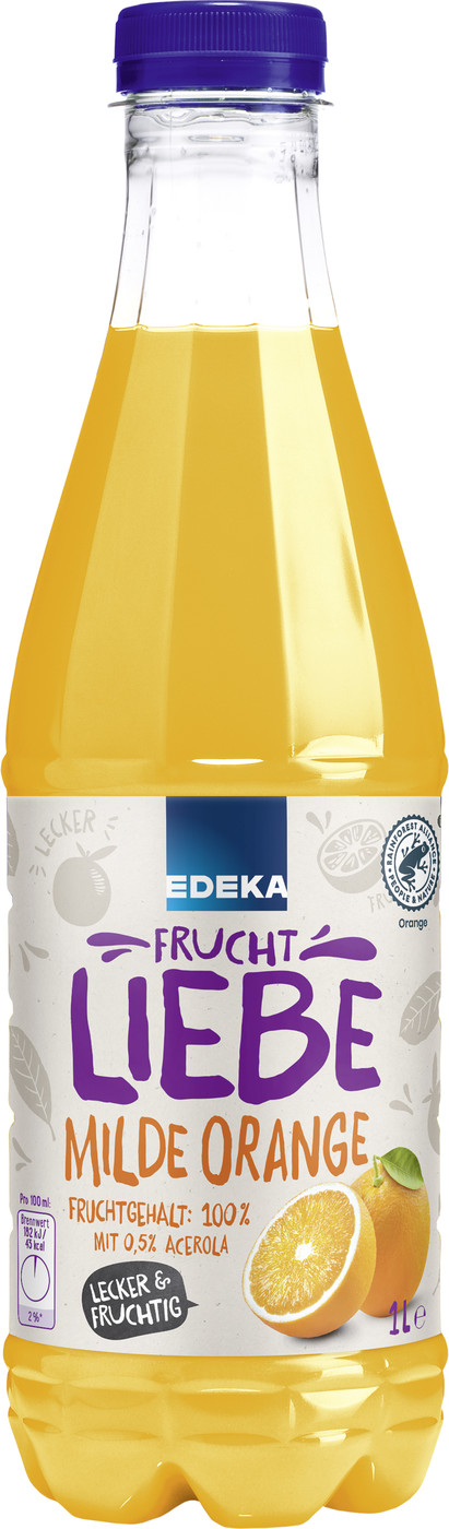 EDEKA Fruchtliebe Milde Orange 1l