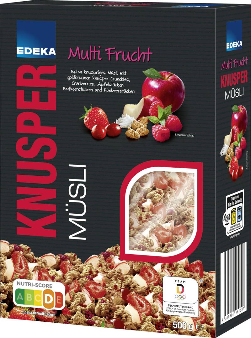 EDEKA Knusper Müsli Multi Frucht 500G