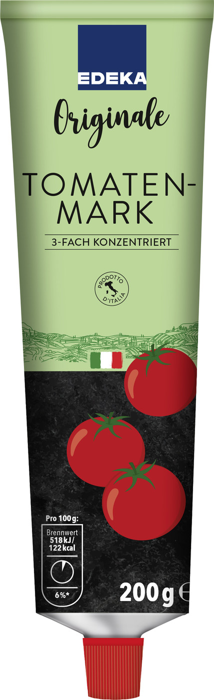 EDEKA Originale Tomatenmark 3-fach konzentriert 200G