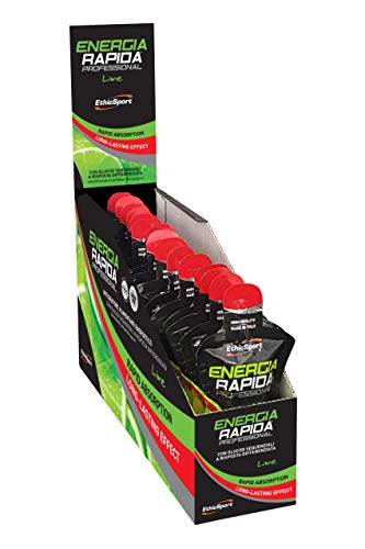 ETHICSPORT - ENERGIA RAPIDA PROFESSIONAL lime - FLÃœSSIGE UND GEBRAUCHSFERTIGE ENERGIE - 50 Packungen à 50 ml - - von ETHICSPORT