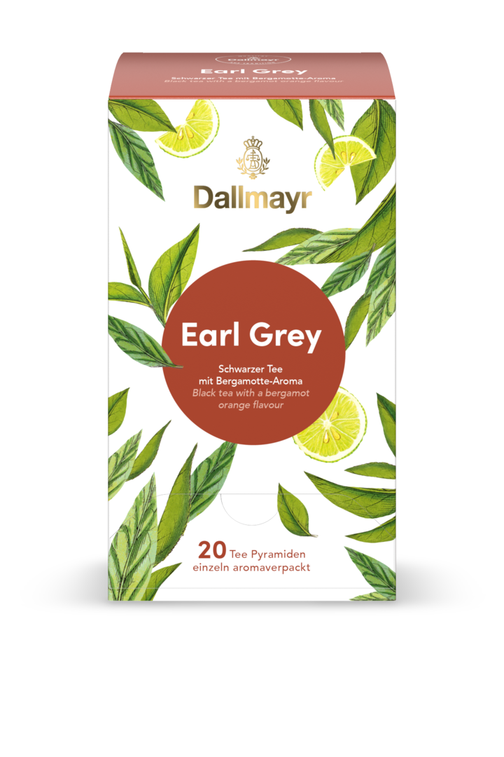 Earl Grey Schwarzer Tee mit Bergamotte - Aroma von Alois Dallmayr Kaffee OHG