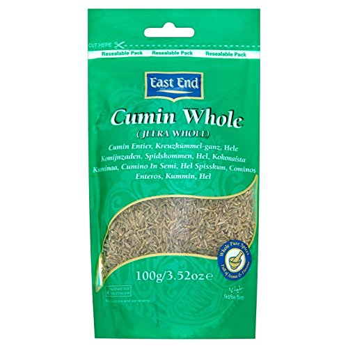 East End Cumin Whole Jeera 100g (16 Stück) von East End