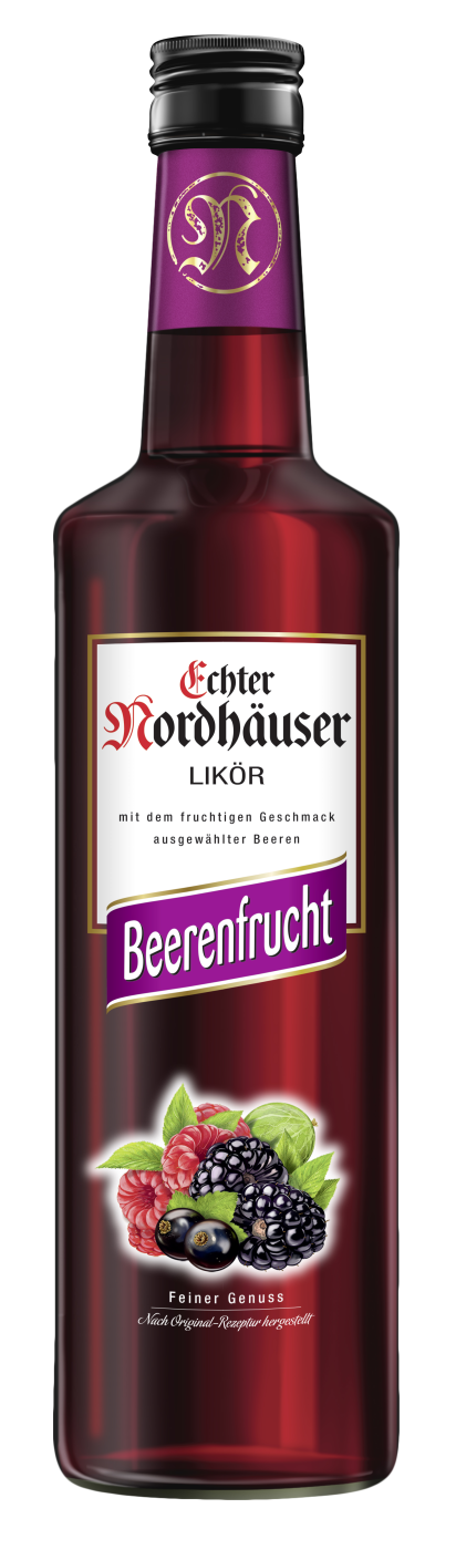 Echter Nordhäuser Beerenfrucht Fruchtlikör 18% 0,7l