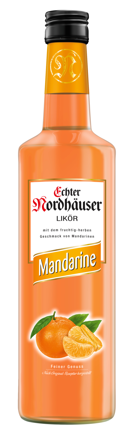 Nordbrand Echter Nordhäuser Mandarine Fruchtlikör 16% 0,7l