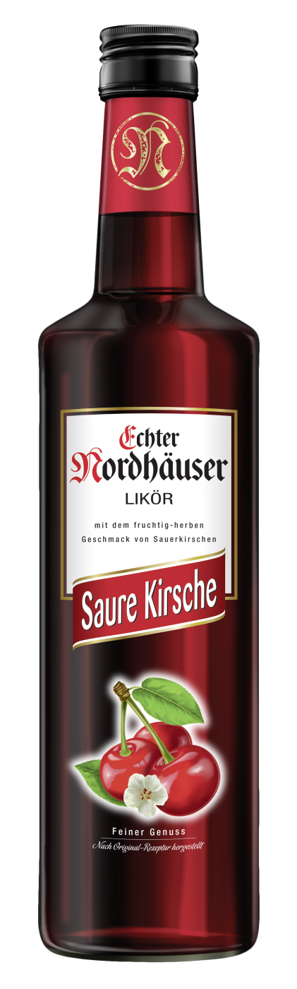 Nordbrand Echter Nordhäuser Saure Kirsche Fruchtlikör 16% 0,7l