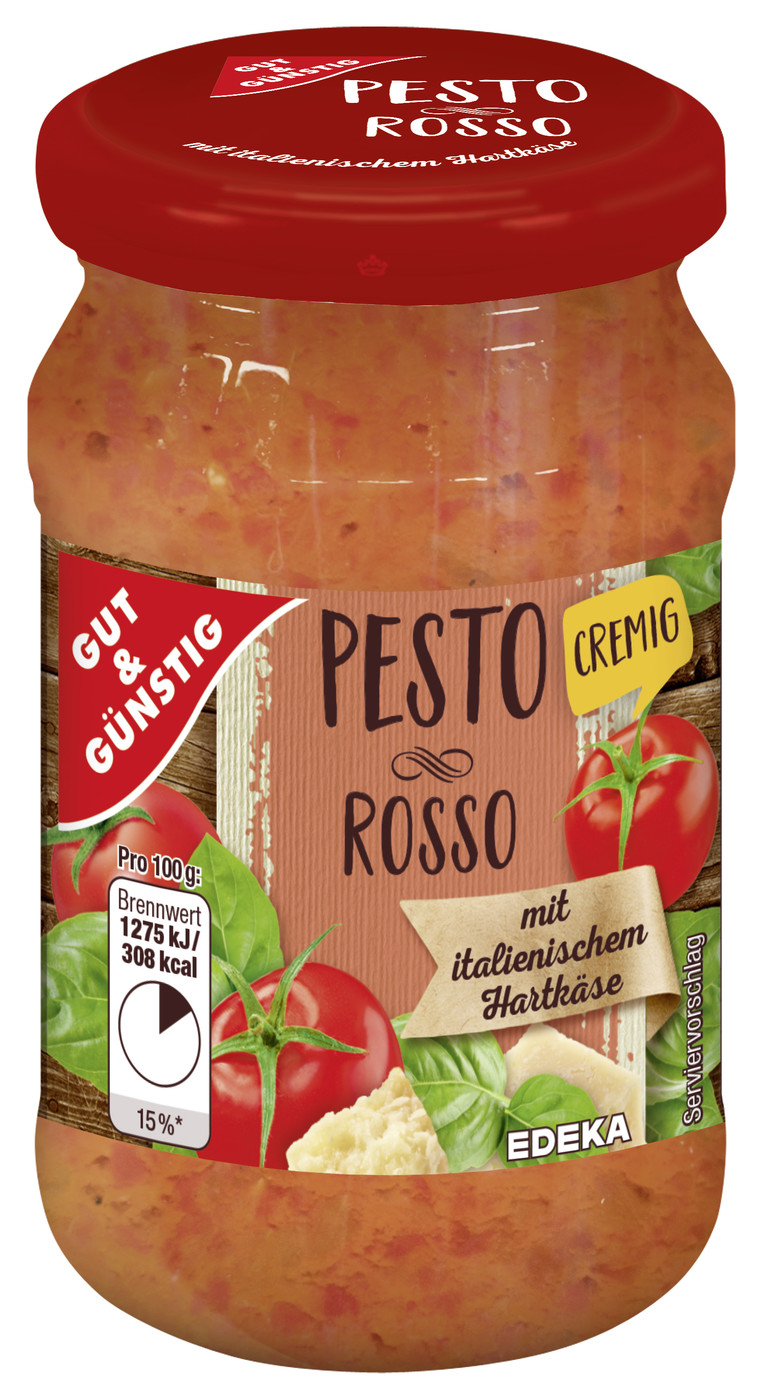 Gut & Günstig Pesto Rosso cremig 190G