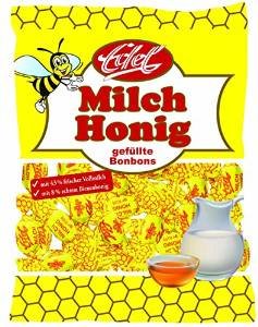 Edel Milch-Honig gefüllte Bonbons 100 g