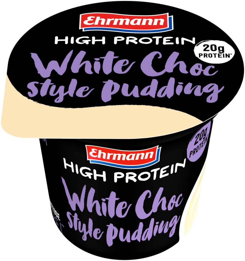 Ehrmann High Protein White Choc Style Pudding 200G