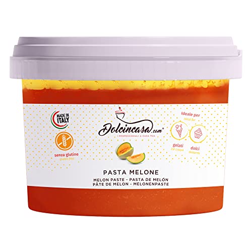 Eispaste aus Melone Produkt für Eiscreme ohne Gluten, 500 g von Dolcincasa.com