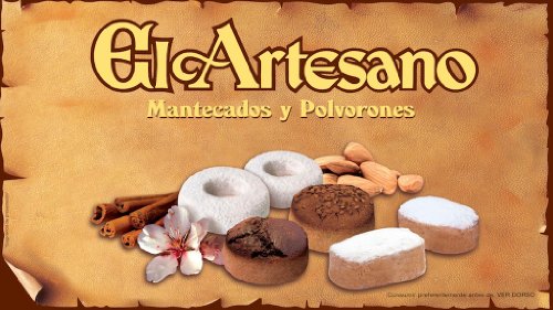 El Artesano: Mantecados y Polvorones - 600g von El Artesano