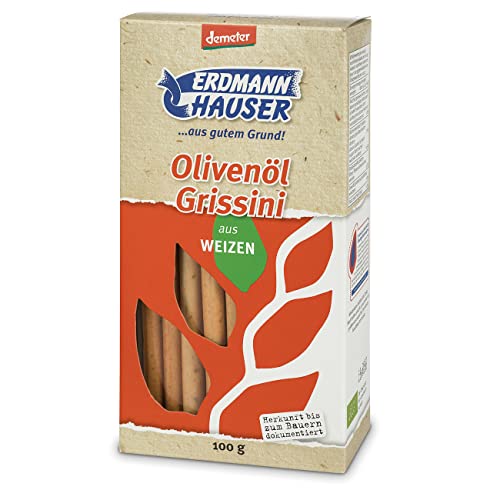 Erdmann Hauser - Grissini mit Olivenöl, 100 g von ErdmannHAUSER