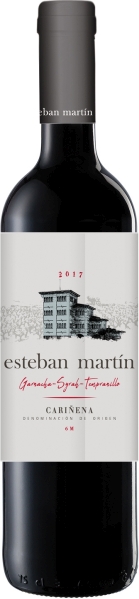 Esteban Martin Crianza Jg. 2021 45 Proz. Garnacha, 15 Proz. Syrah, 40 Proz. Tempranillo 7 Monate Barriqueausbau