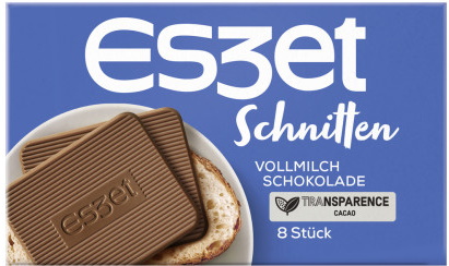 Eszet Schnitten Vollmilch 75G