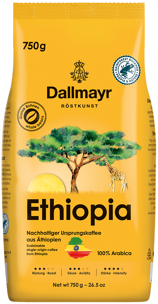 Ethiopia ganze Bohne 750g von Alois Dallmayr Kaffee OHG