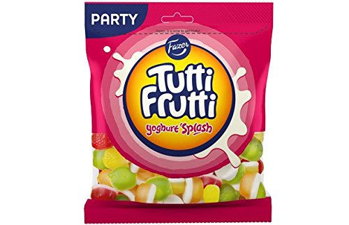 Fazer Tutti Frutti – Joghurt Splash – fruchtiger Wein Gums Candy – Süßigkeiten – Partytüte – 350 g von Fazer