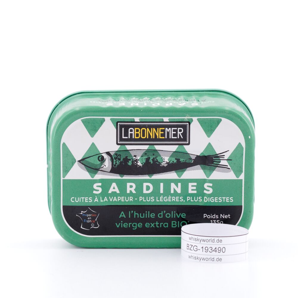 Ferrigno La Bonne Mer Sardinen mit Bio-Olivenöl 95 g