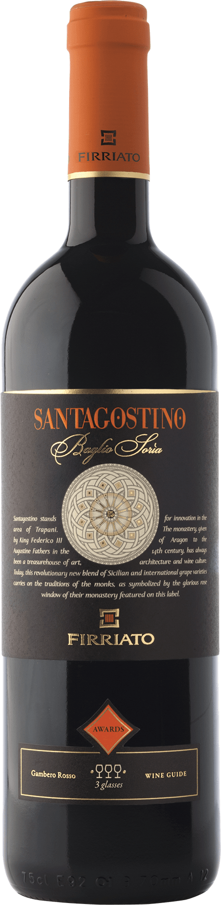 Firriato Santagostino Baglio Soria Rosso Terre Siciliane IGT - 2019