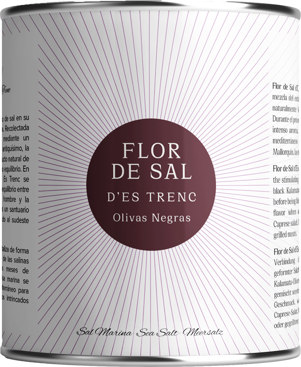 Flor de Sal Aceituna Negra - Bio -