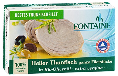 Fontaine Thunfisch hell, in Olivenöl 110g von Fontaine