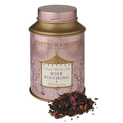 Fortnum & Mason Britische Tee, rose pouchong 125 g losen Tee in einer Geschenk Dose Caddy (1 Pack) – ro23s1 – USA Lager von Fortnum & Mason London