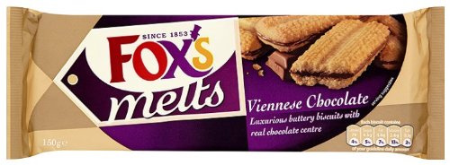 Fox's Melts Chocolate Wiener Sandwich 150 g (12 Stück) von Fox's