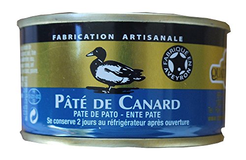 French duck pate - pate de canard - Quatrefages - 13 cl