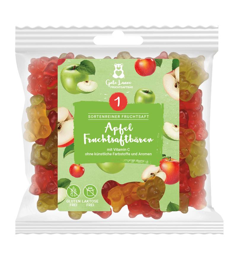 Fruchtgummi Tüte Fruchtsaftbären Apfel (150g)