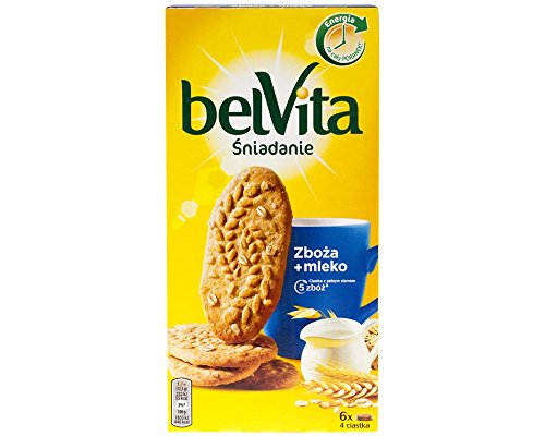 Frühstückskekse mit Getreide und Milch 300g von Belvita / Ciastka sniadaniowe ZboZa i mleko 300g Belvita