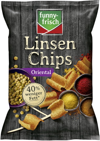 Funny-Frisch Linsen Chips Oriental 90G