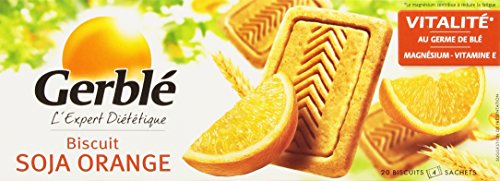 GERBLE Biscuits au soja et a l'orange - 280 g