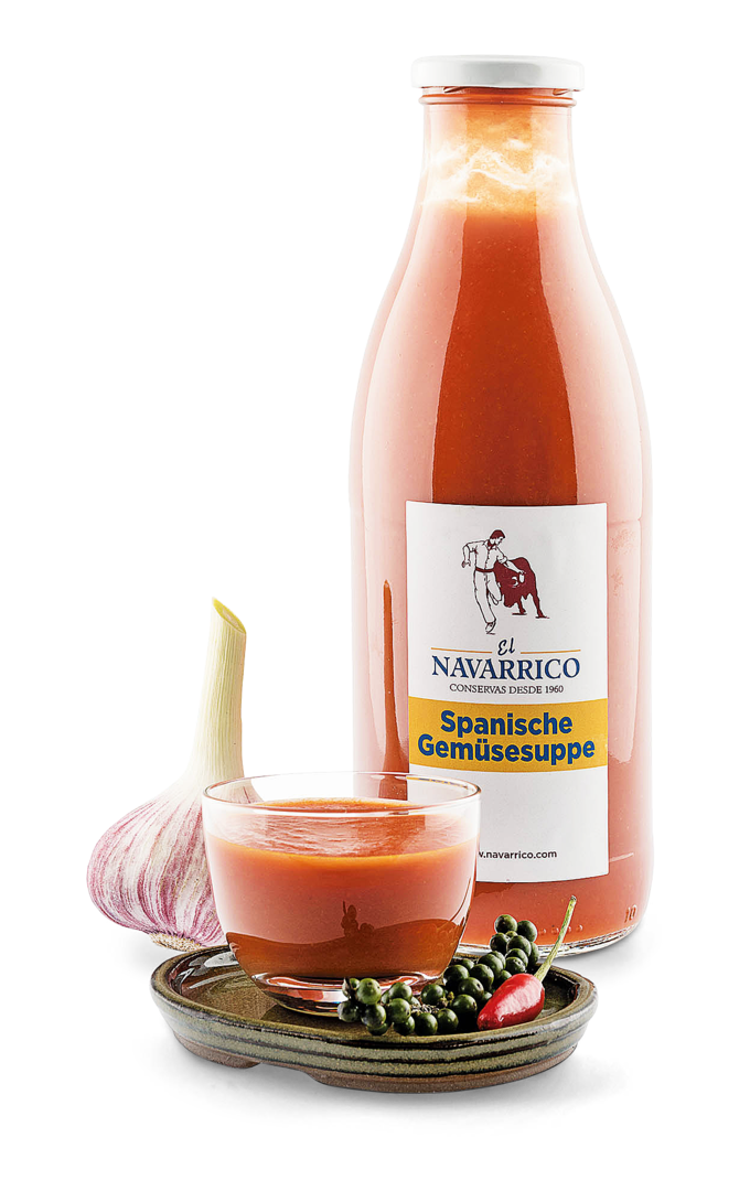 Gazpacho - Spanische Gemüsesuppe von Navarrico