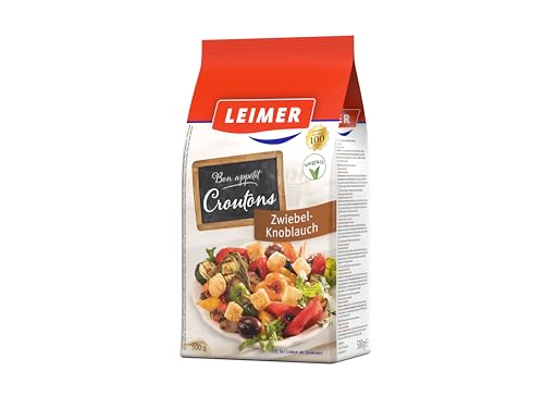 Leimer Croutons Zwiebel/Knoblauch, 500 gramm von Leimer