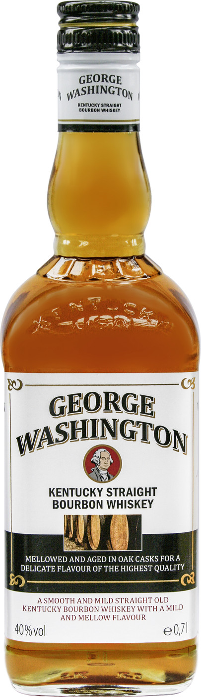 George Washington Kentucky Bourbon Whiskey 0,7L