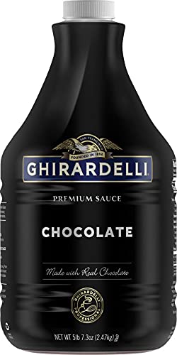 Ghirardelli Black Label Chocolate Sauce 87.3oz - Single Bottle