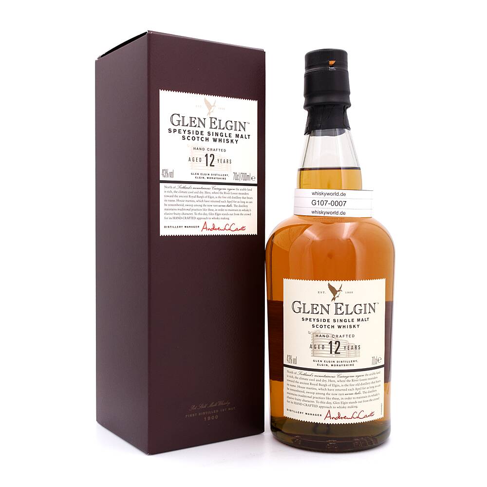 Glen Elgin 12 Jahre 0,70 L/ 43.0% vol