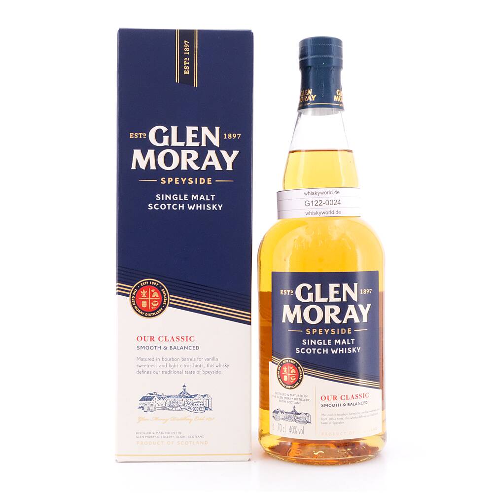 Glen Moray Classic Elgin Our Classic 0,70 L/ 40.0% vol