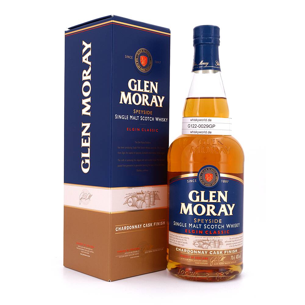 Glen Moray Elgin Classic Chardonnay Cask Finish 0,70 L/ 40.0% vol