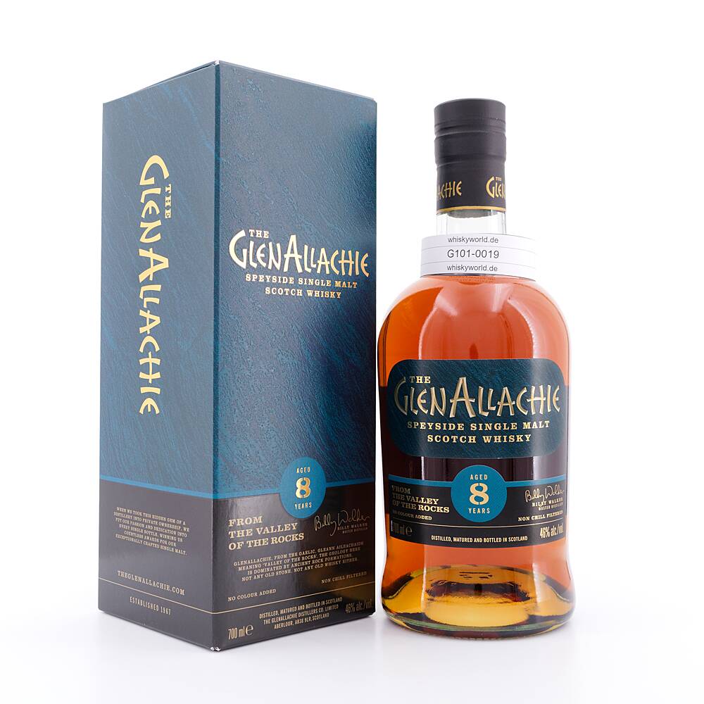 GlenAllachie 8 Jahre 0,70 L/ 46.0% vol