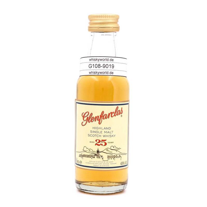 Glenfarclas 25 Jahre Miniatur 0,050 L/ 43.0% vol