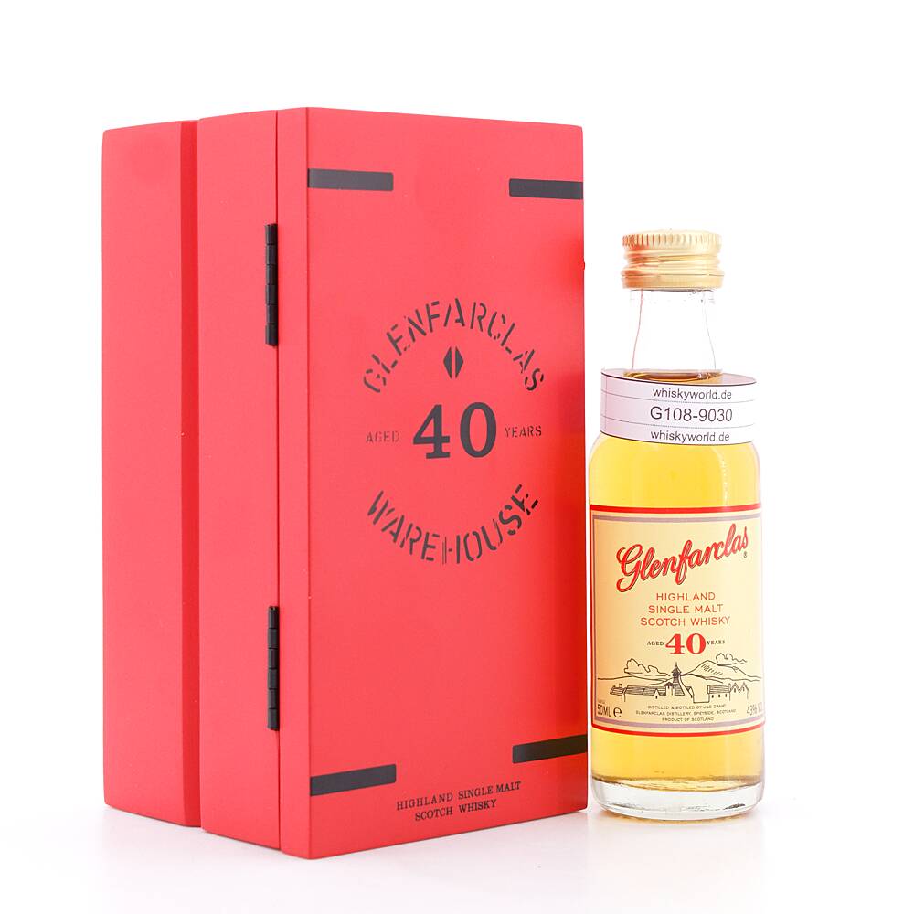 Glenfarclas 40 Jahre Miniatur 0,050 L/ 43.0% vol