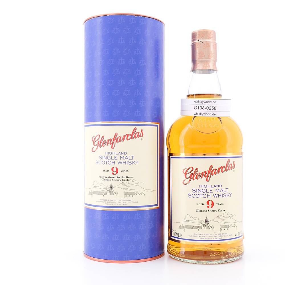 Glenfarclas 9 Jahre Oloroso Sherry Casks 0,70 L/ 44.1% vol